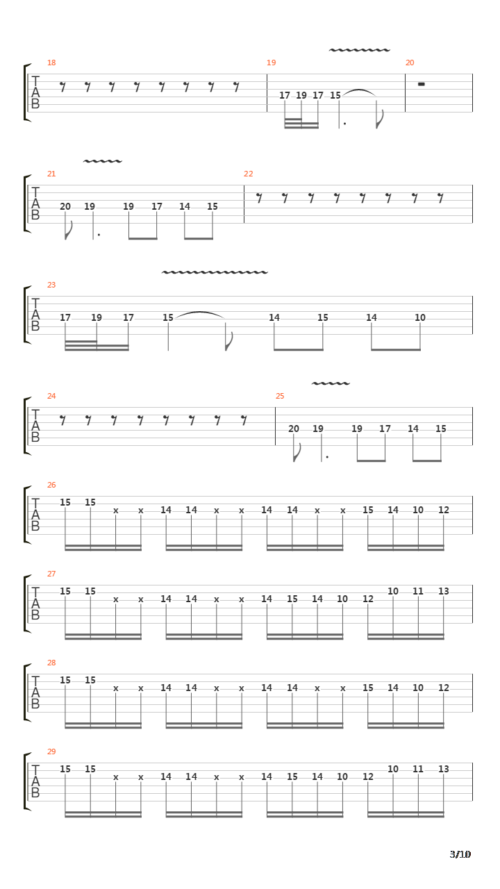 Disconnected吉他谱