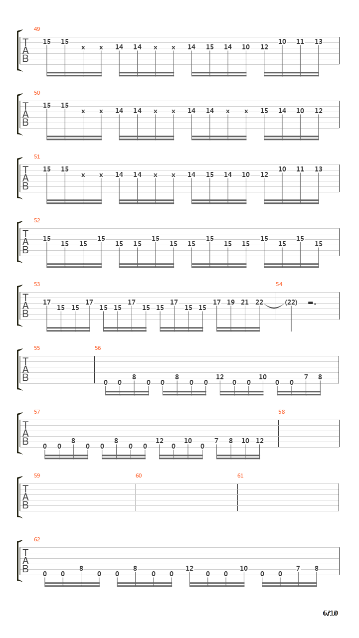 Disconnected吉他谱