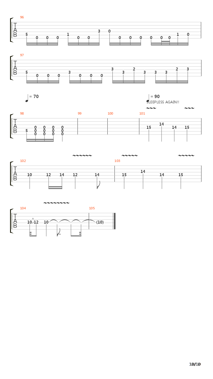 Disconnected吉他谱