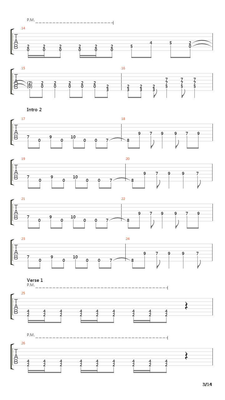 Drifter吉他谱