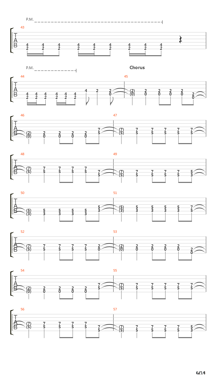 Drifter吉他谱