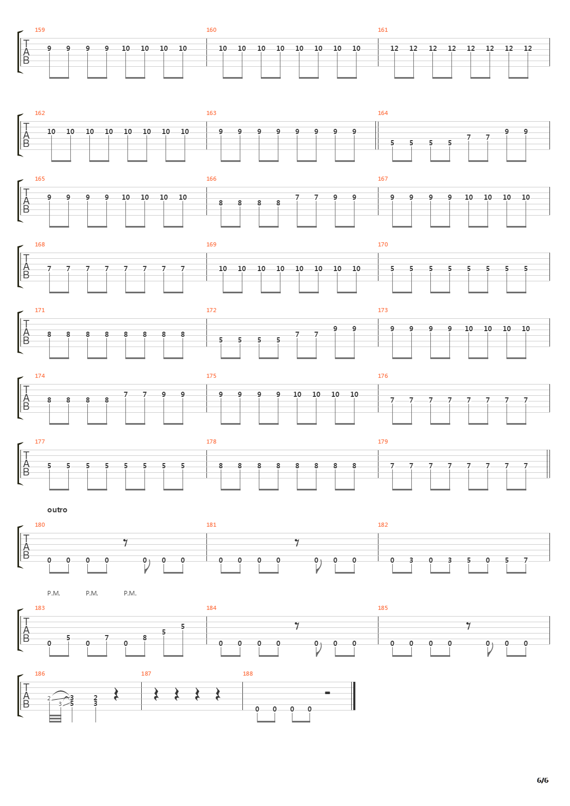 Eraser吉他谱