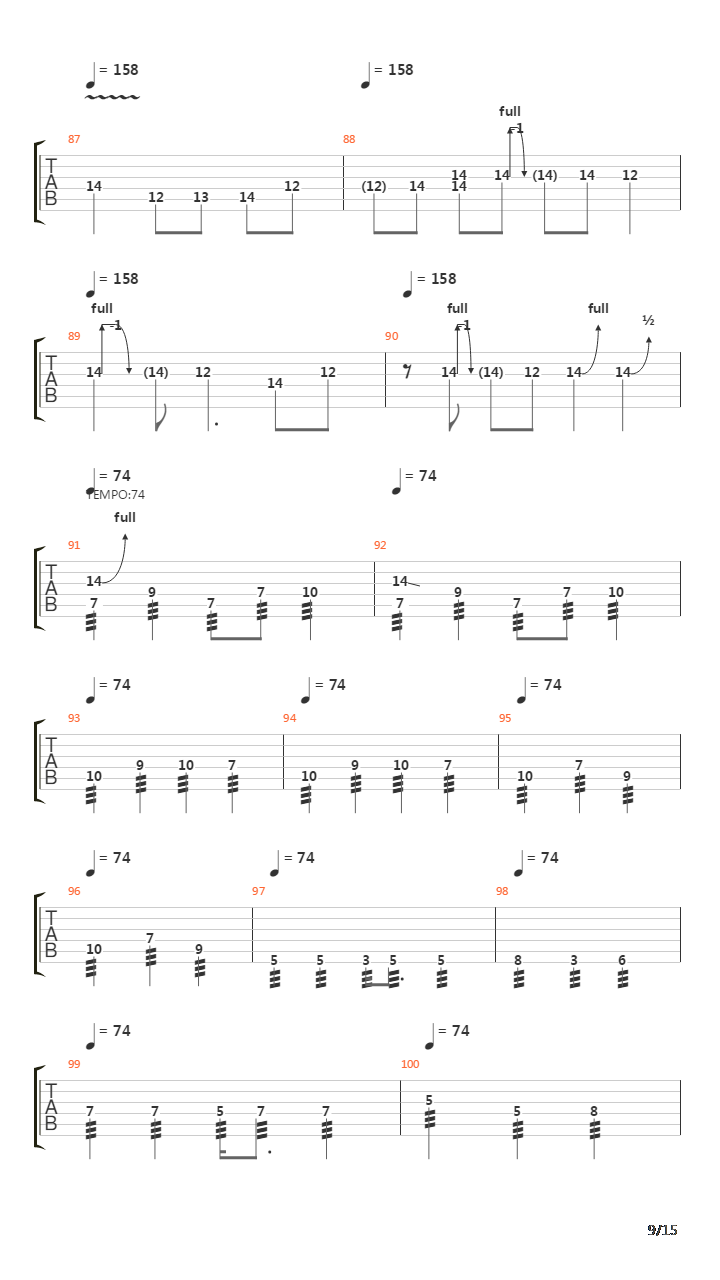 In Flames吉他谱