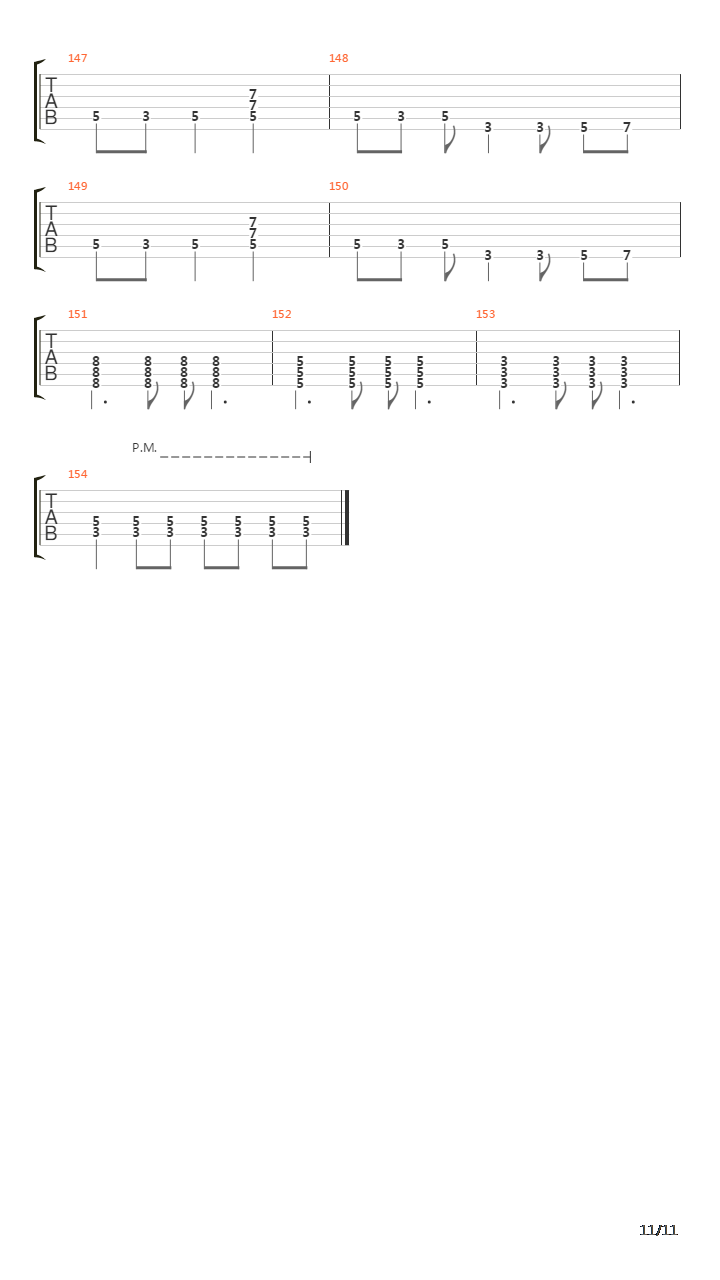 Like You Better Dead吉他谱