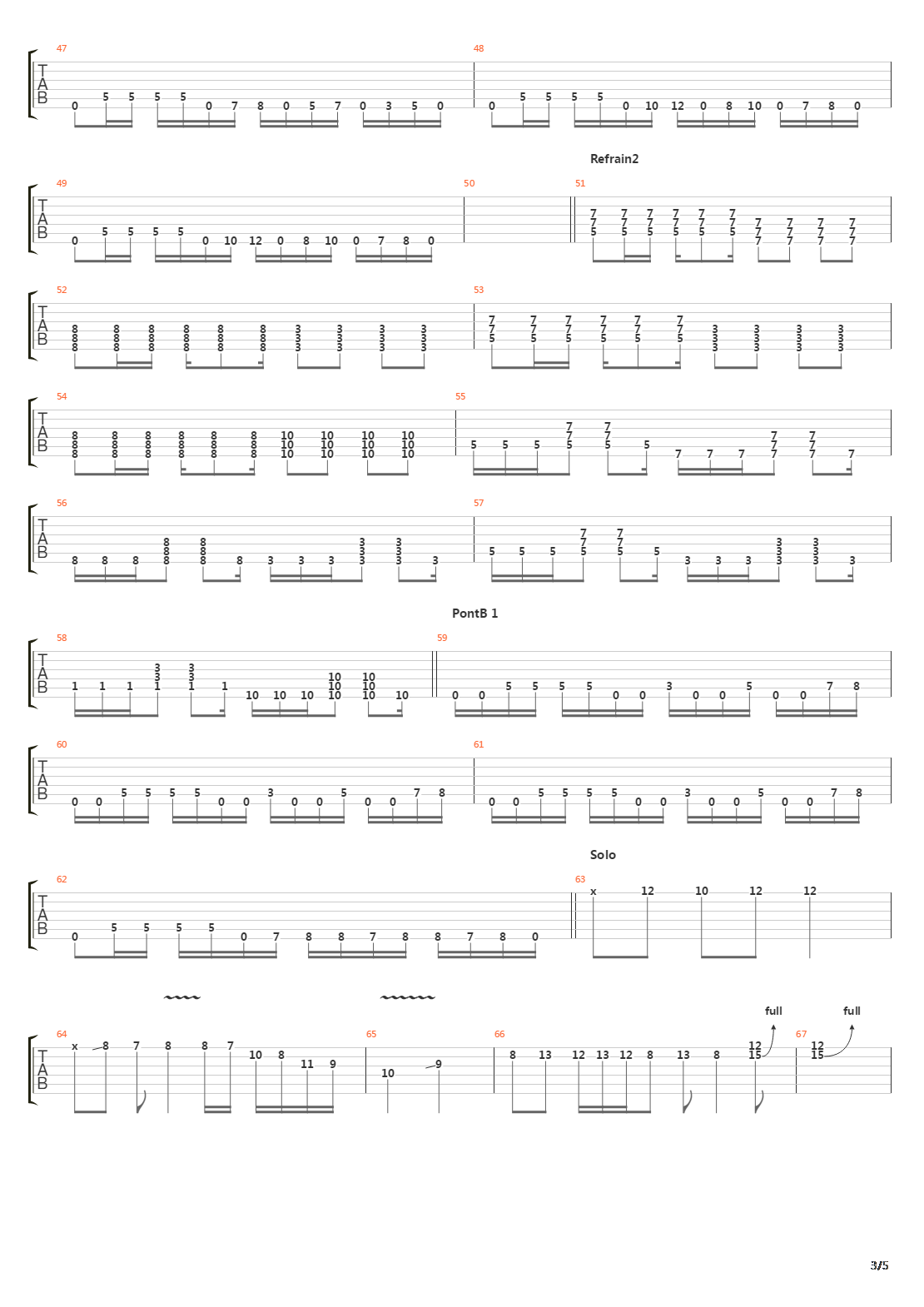 March To The Shore吉他谱