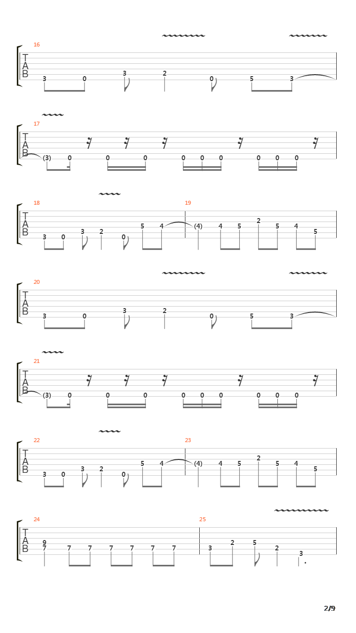 Reroute To Remain吉他谱