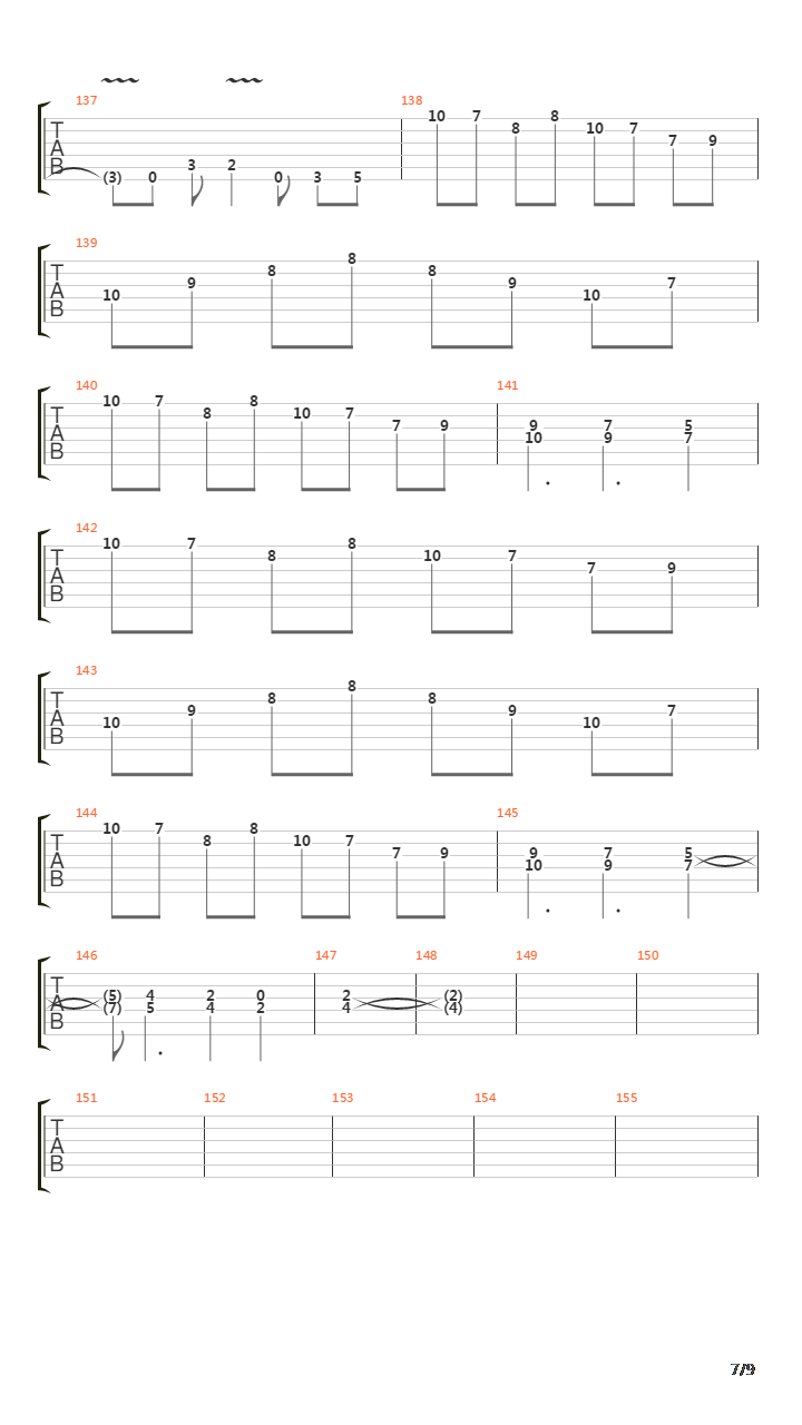 Reroute To Remain吉他谱