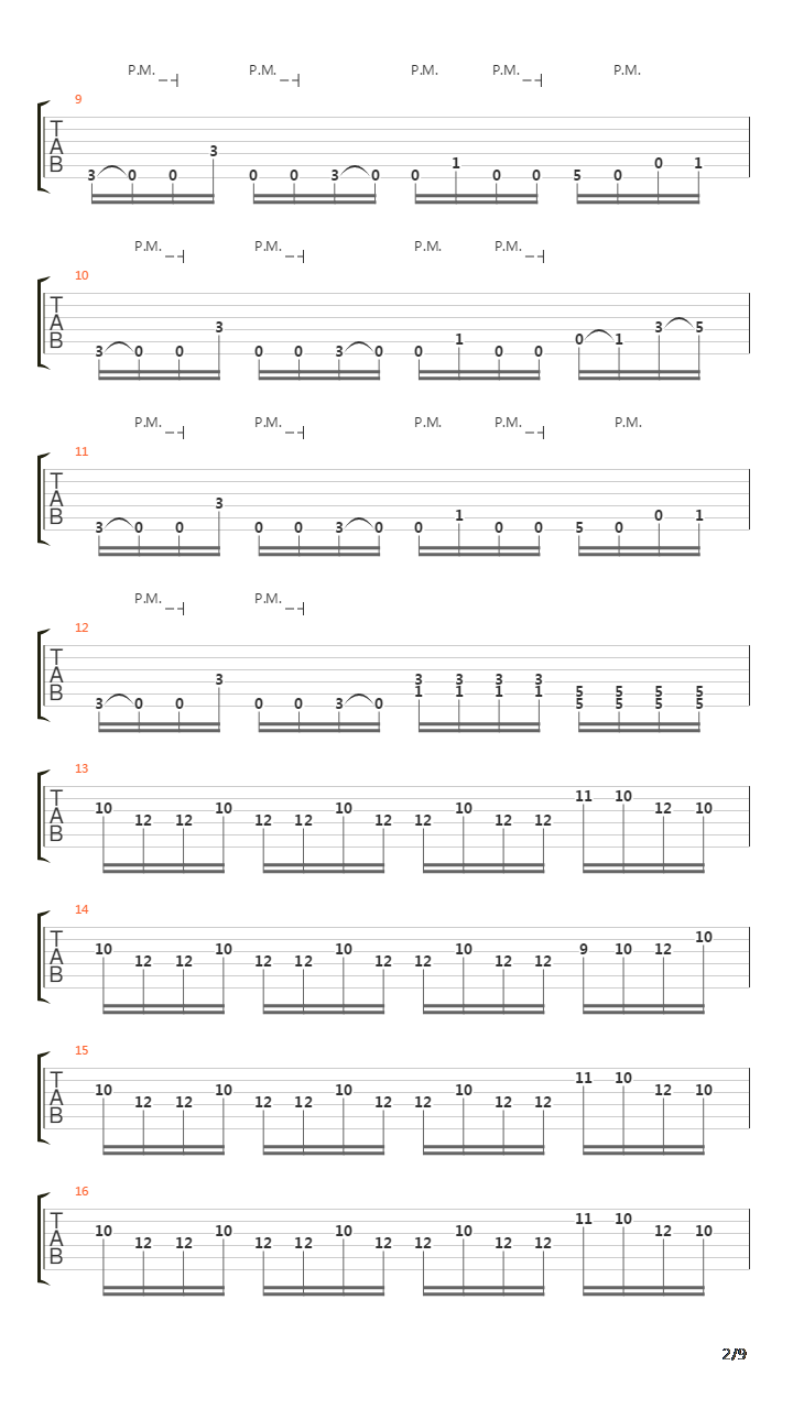 Tilt吉他谱