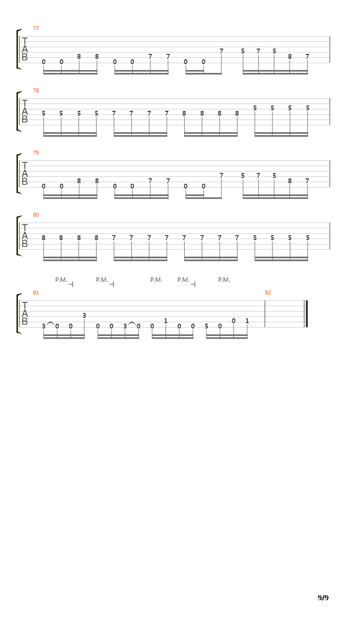 Tilt吉他谱