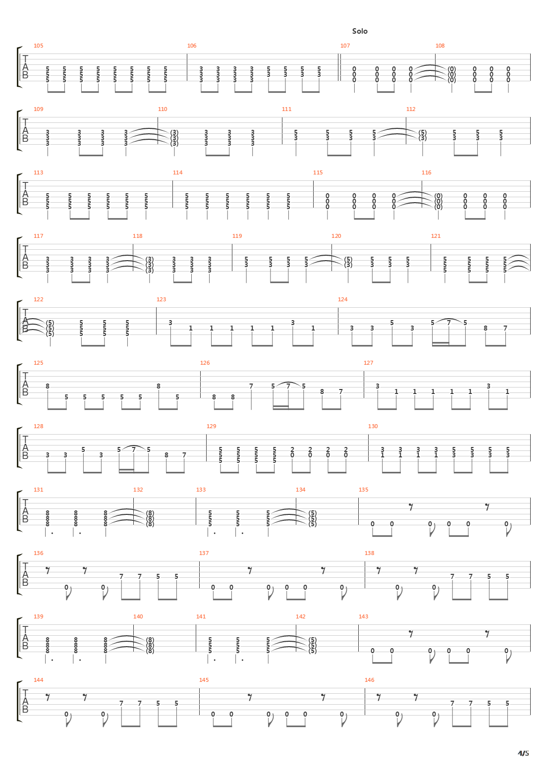 Tilt吉他谱