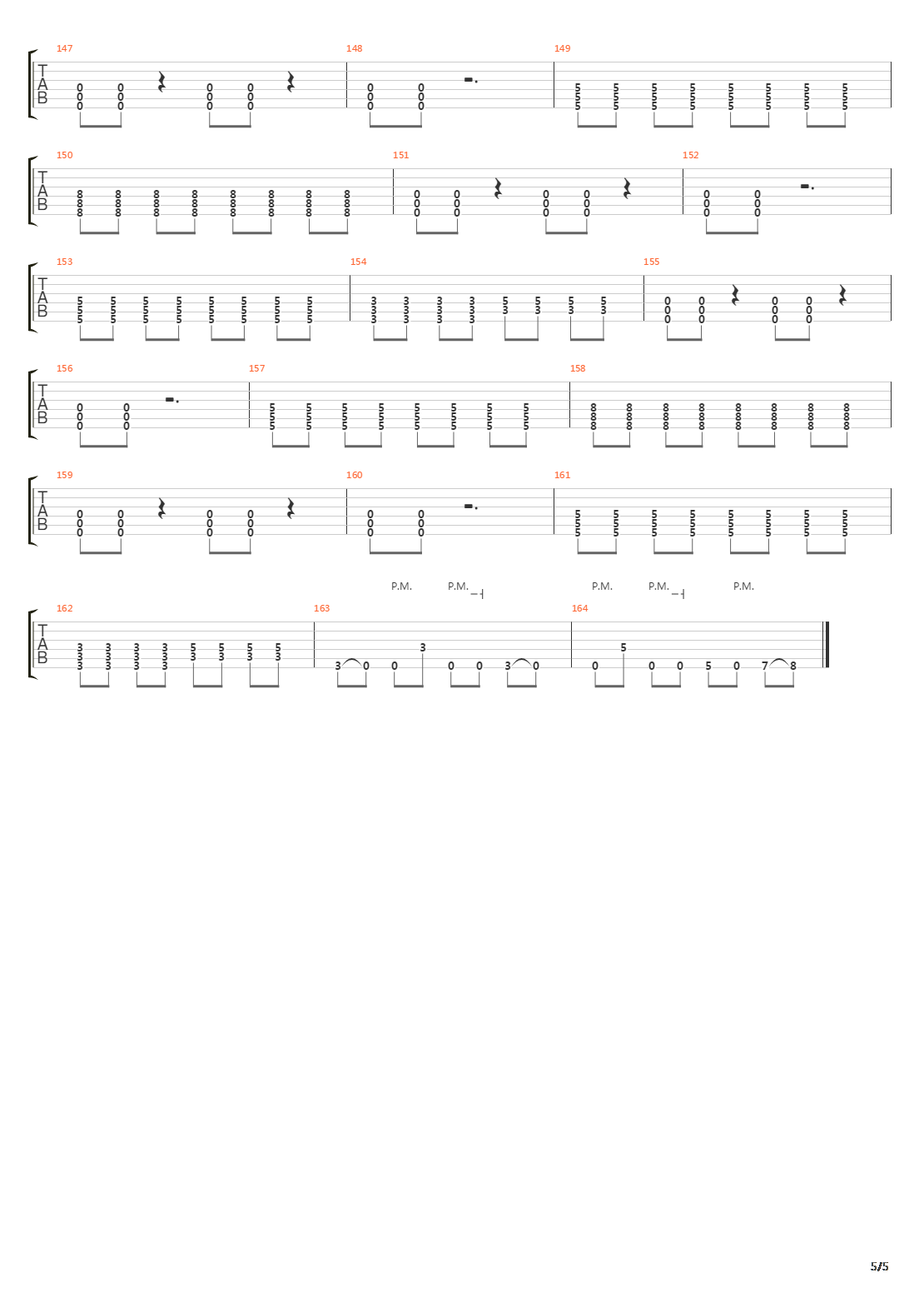 Tilt吉他谱