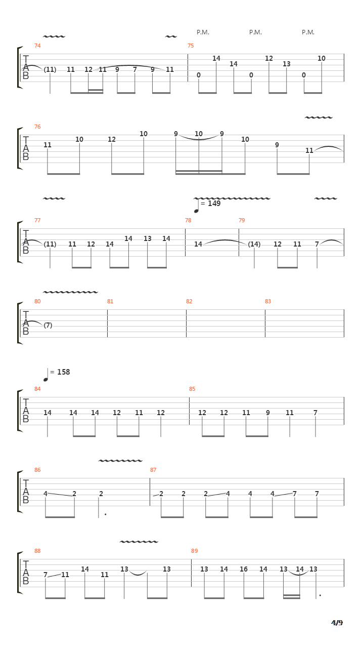 Wayfaerer吉他谱