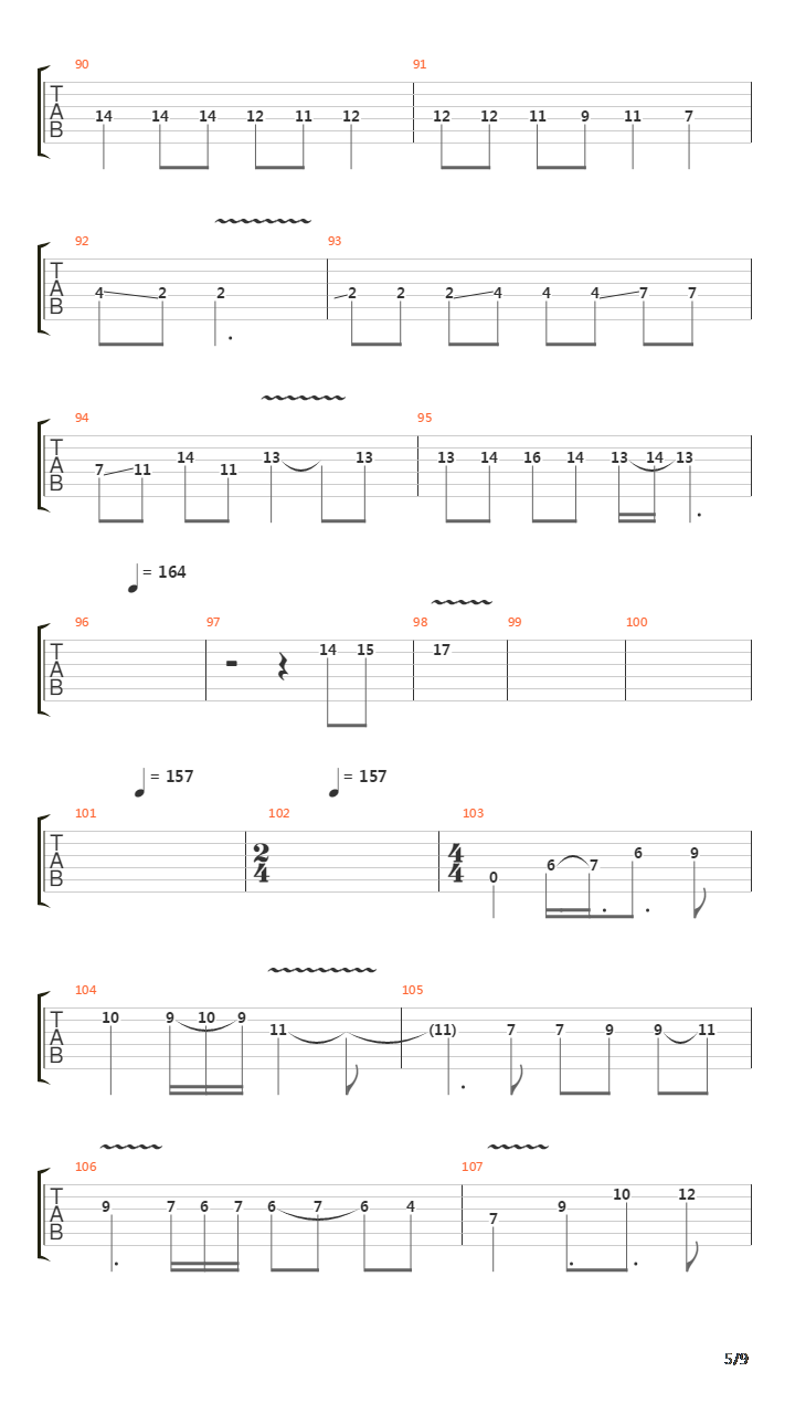 Wayfaerer吉他谱