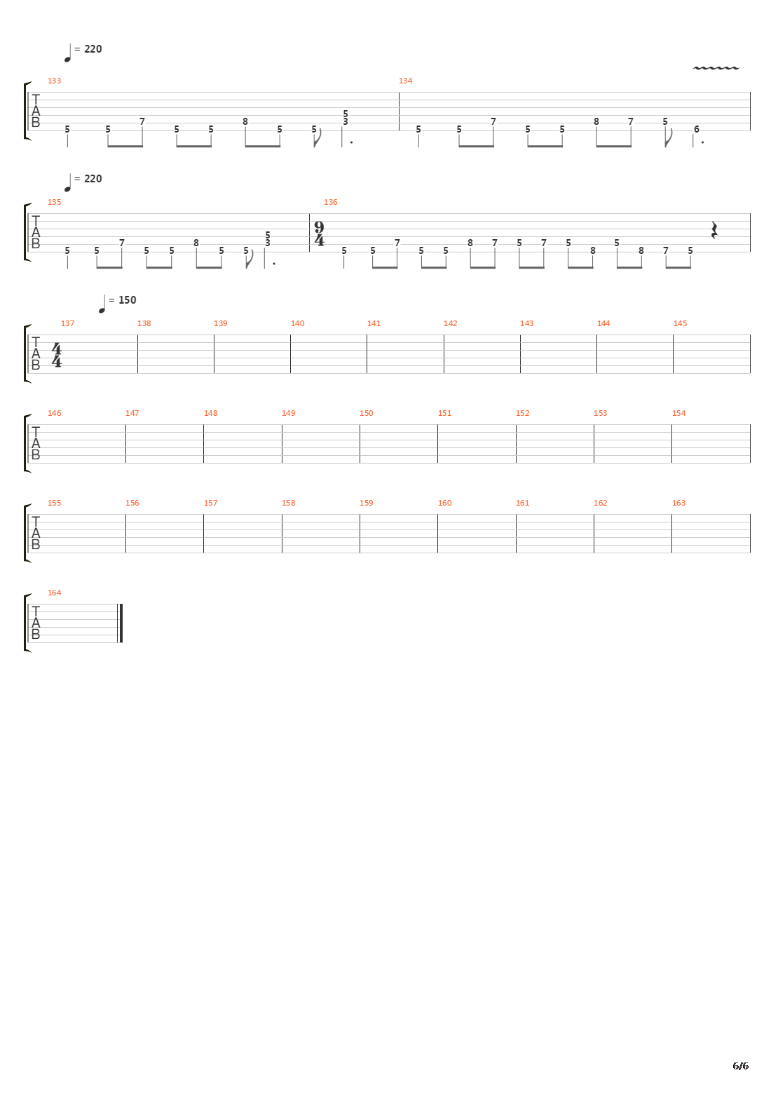 Wayfaerer吉他谱