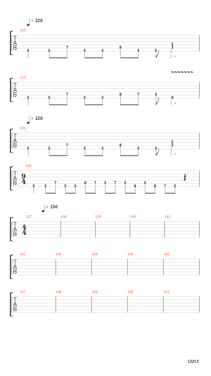 Wayfaerer吉他谱