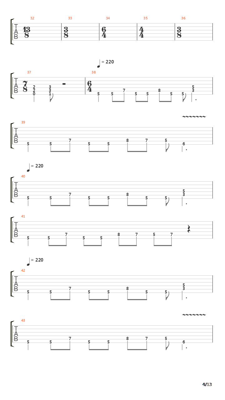 Wayfaerer吉他谱