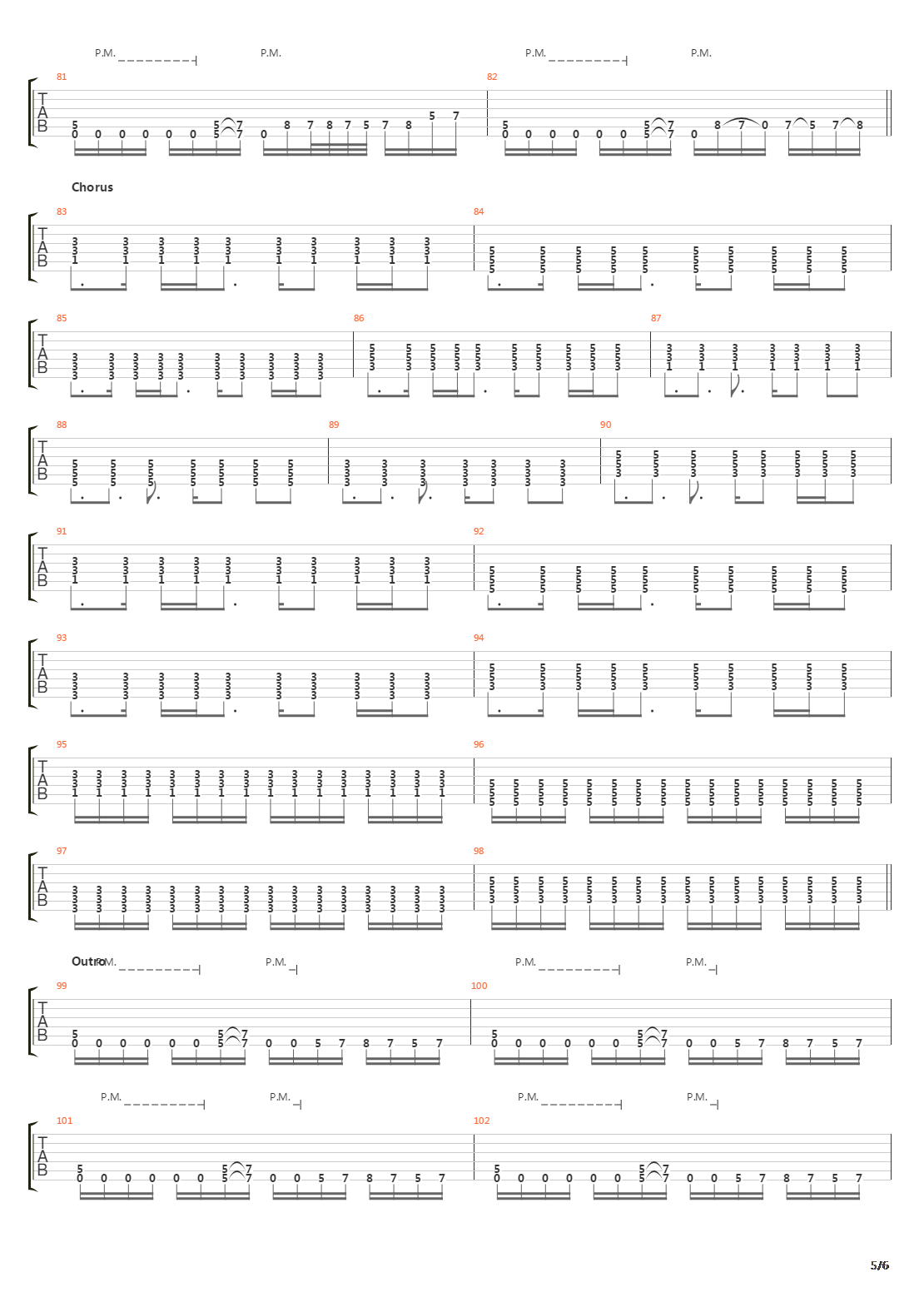 Where The Dead Ships Dwell吉他谱