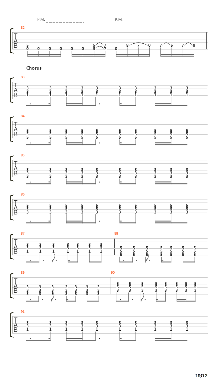 Where The Dead Ships Dwell吉他谱