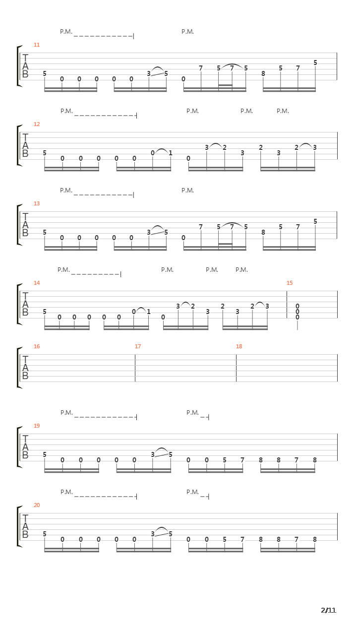 Where The Dead Ships Dwell吉他谱