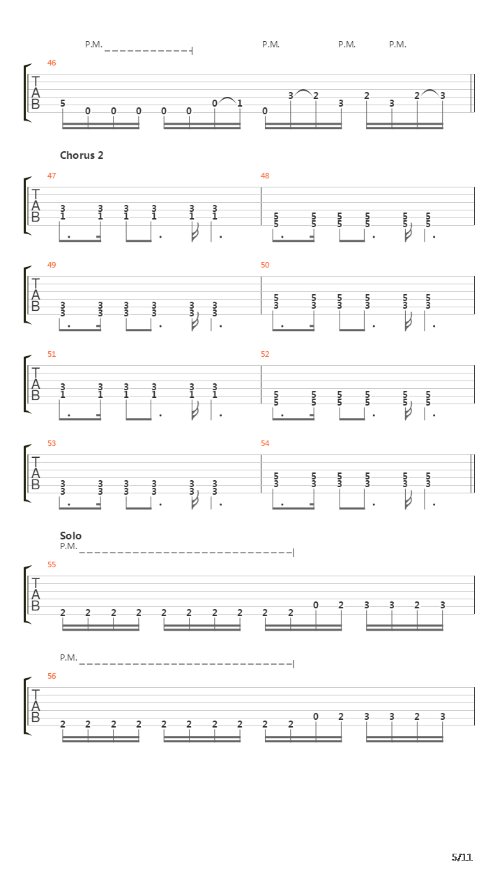 Where The Dead Ships Dwell吉他谱