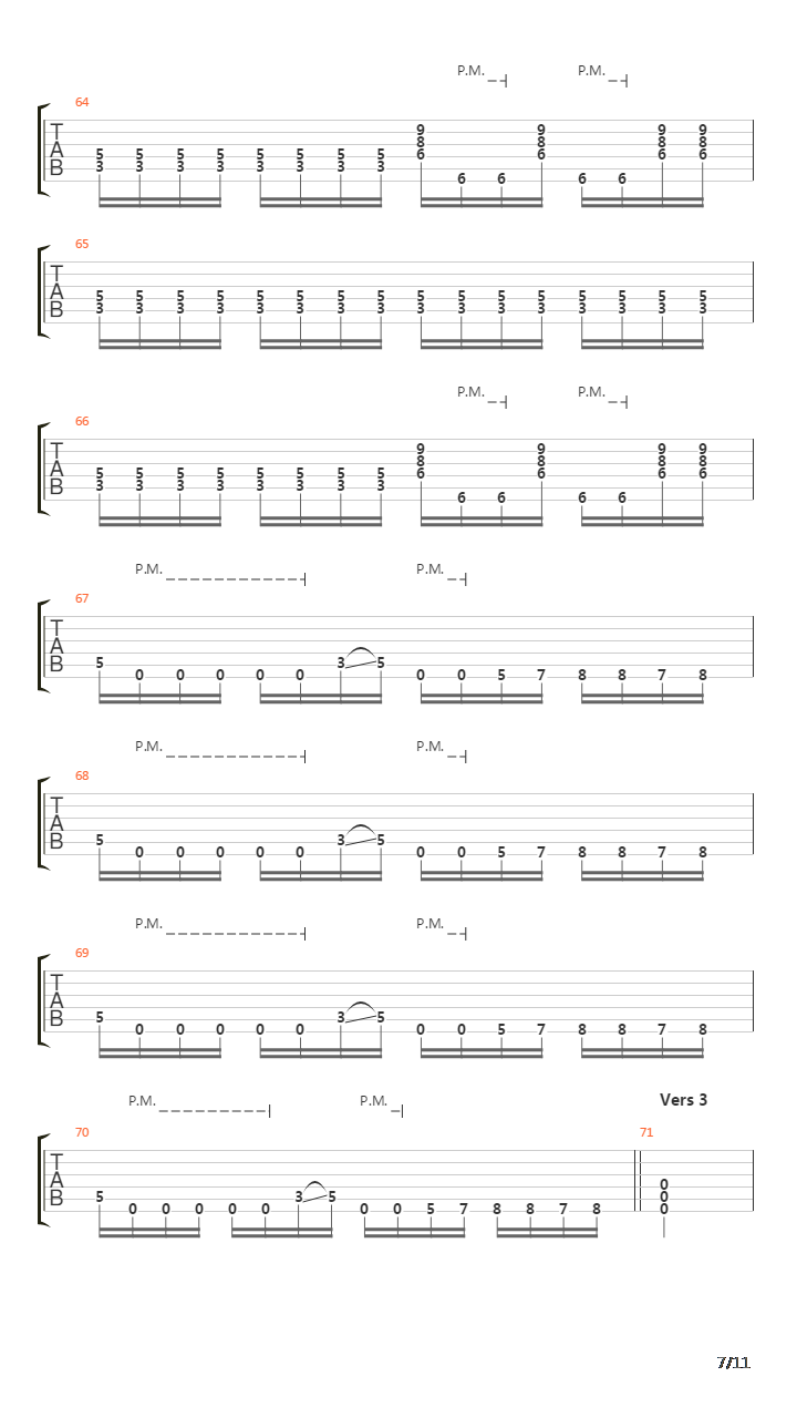 Where The Dead Ships Dwell吉他谱