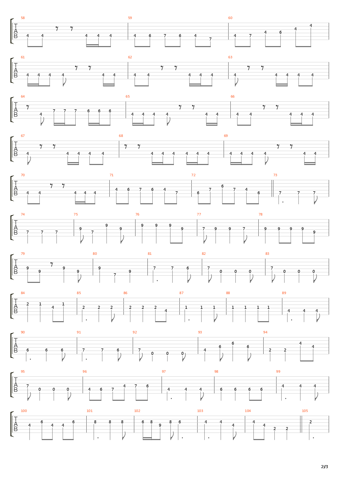 Along For The Ride吉他谱