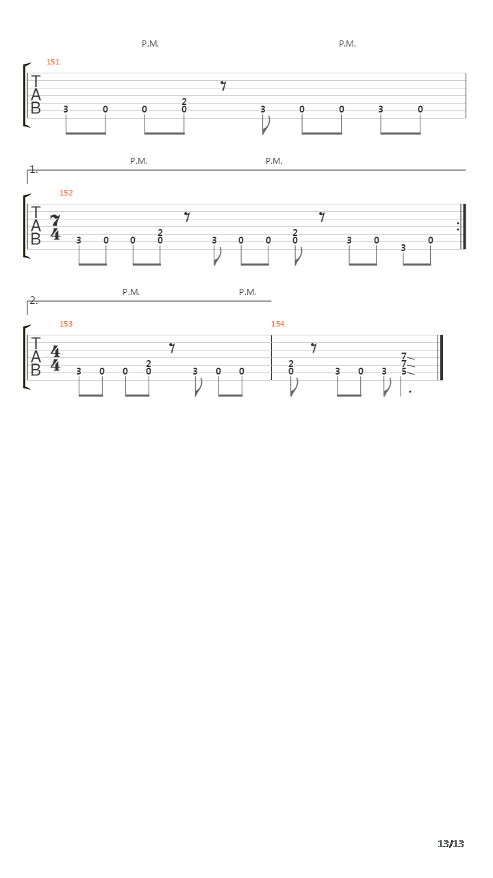 Behind The Veil吉他谱