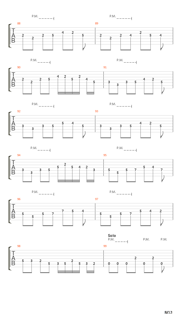 Behind The Veil吉他谱
