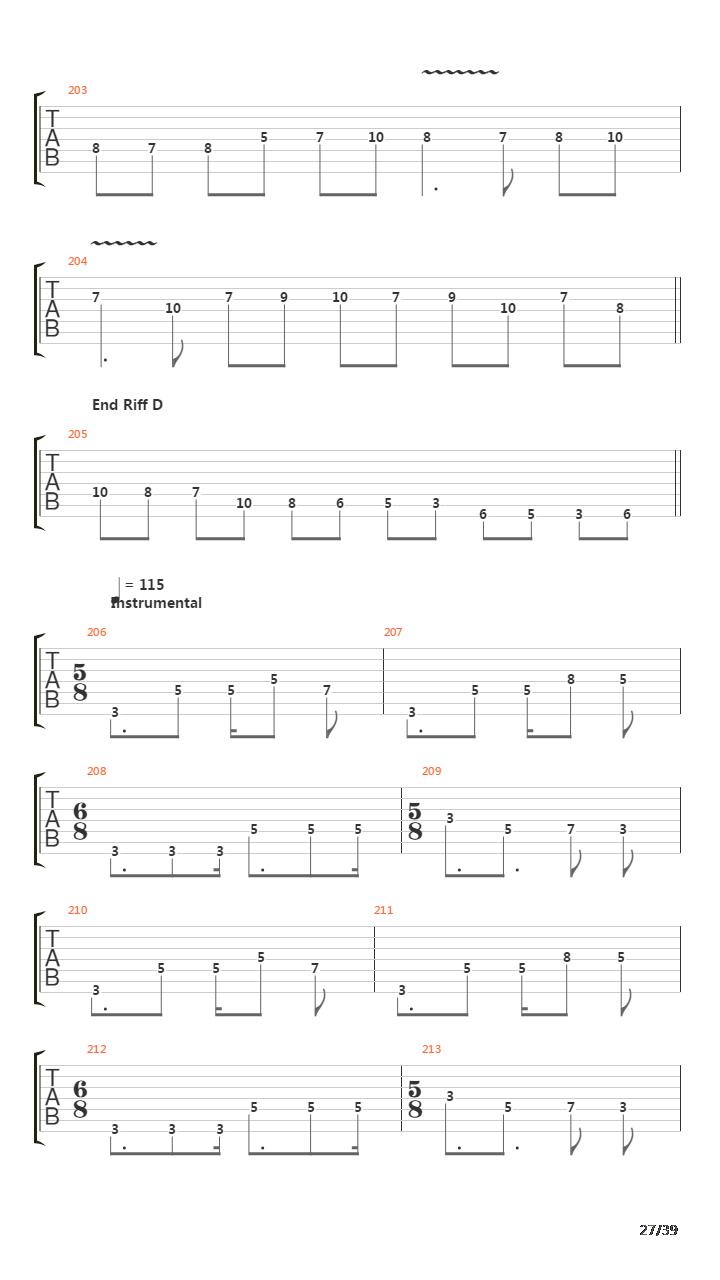 Bridges In The Sky吉他谱