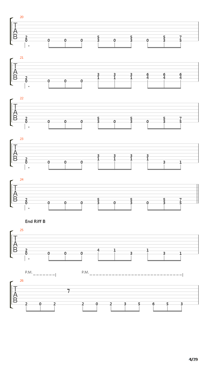 Bridges In The Sky吉他谱