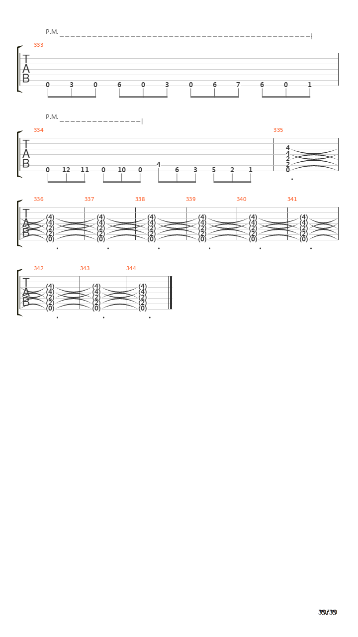 Bridges In The Sky吉他谱