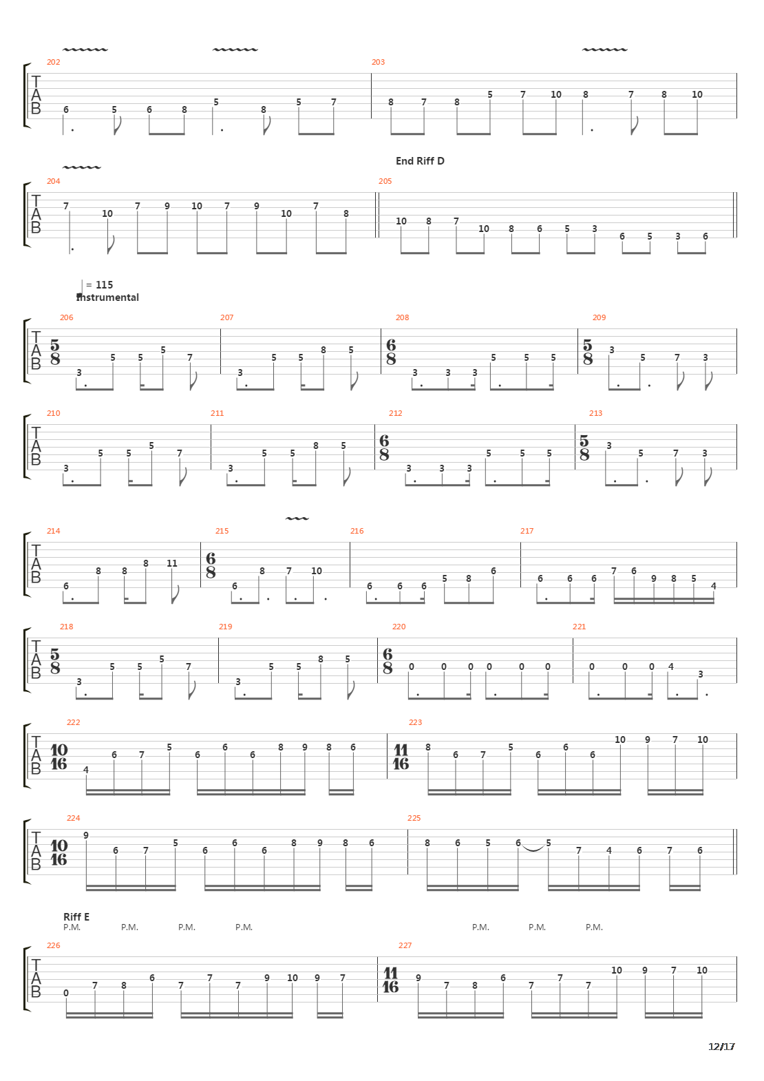 Bridges In The Sky吉他谱