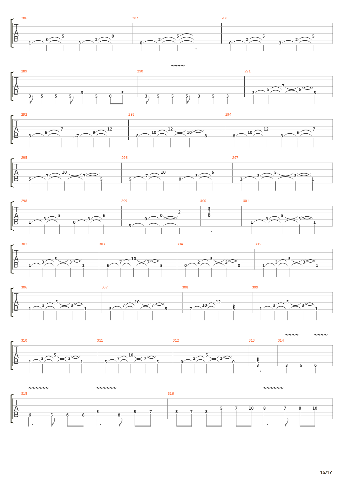 Bridges In The Sky吉他谱