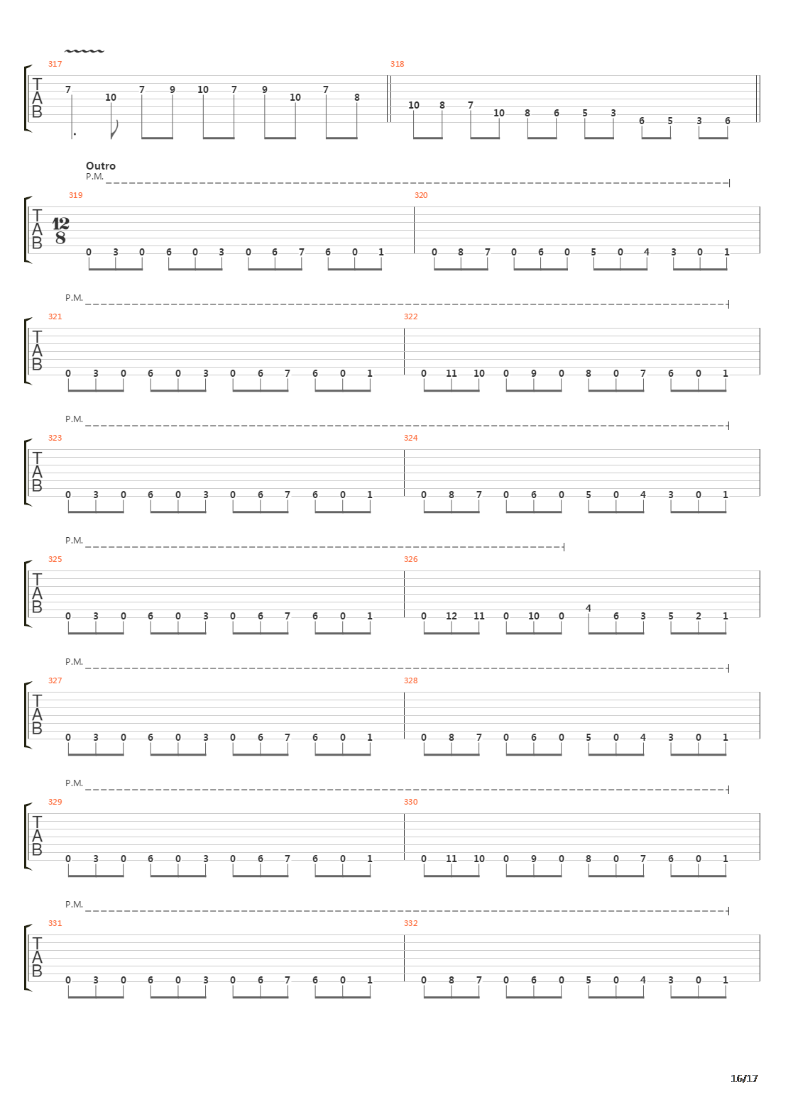 Bridges In The Sky吉他谱