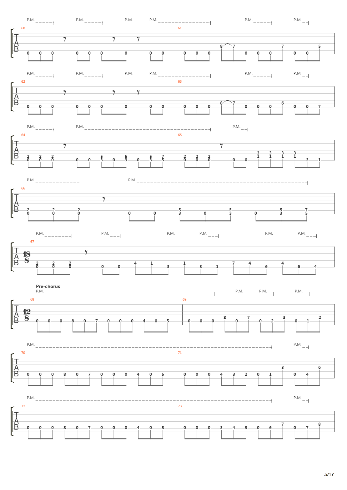 Bridges In The Sky吉他谱