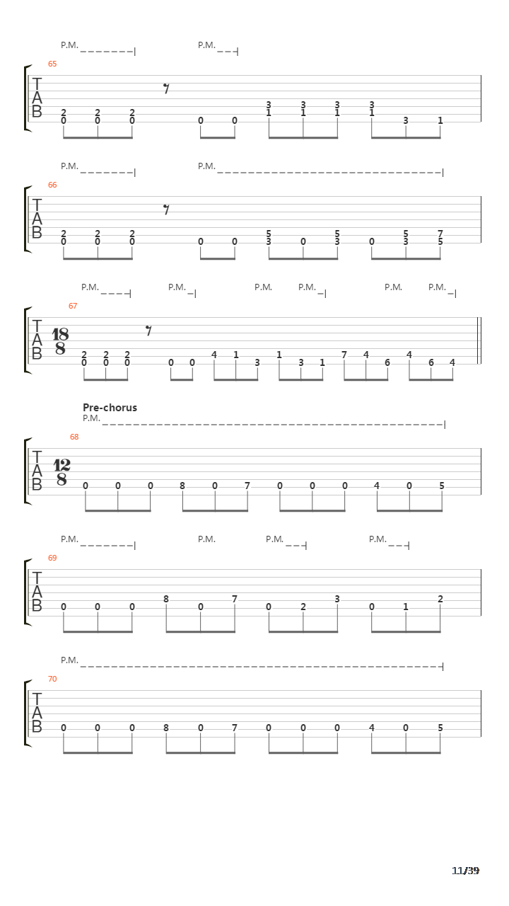 Bridges In The Sky吉他谱