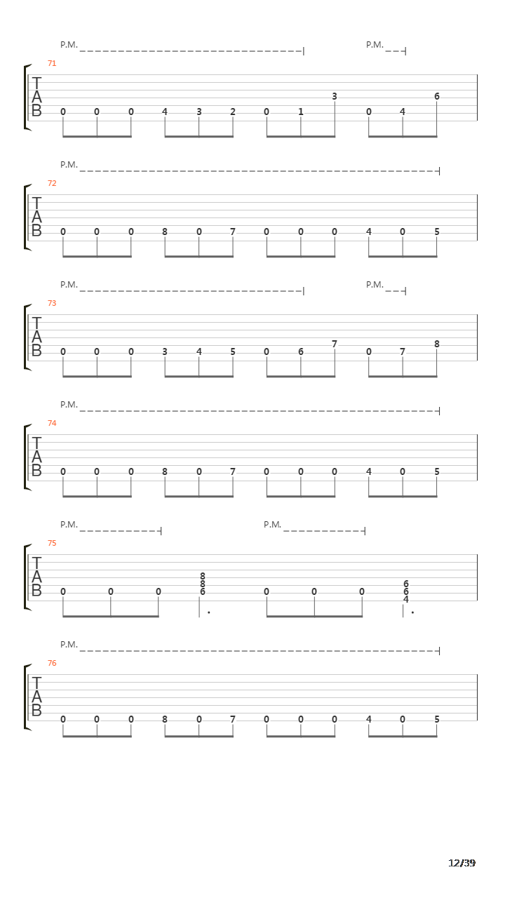 Bridges In The Sky吉他谱