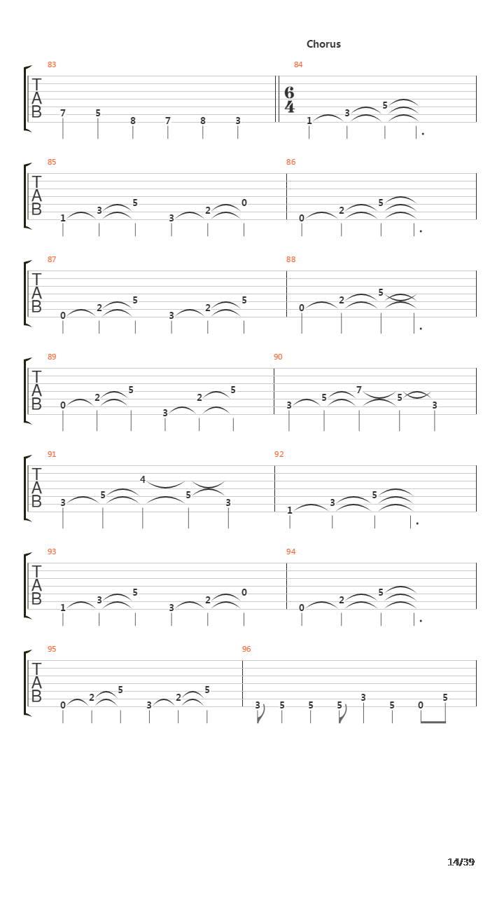 Bridges In The Sky吉他谱