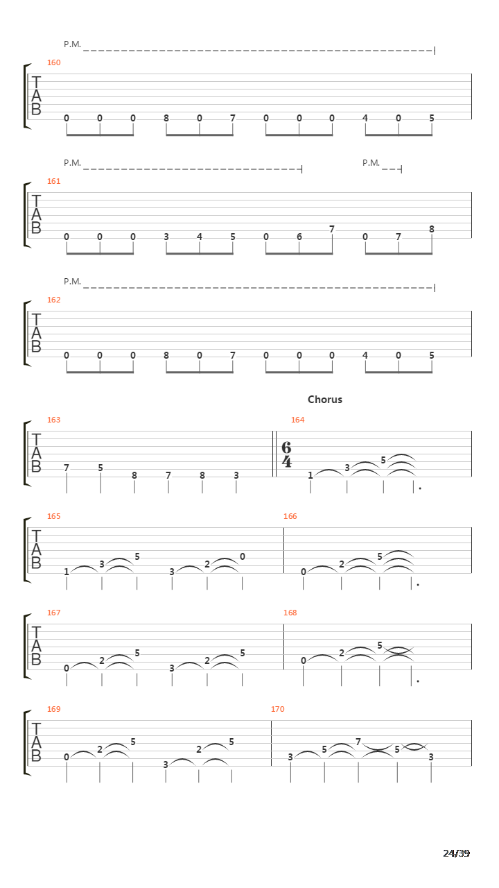 Bridges In The Sky吉他谱