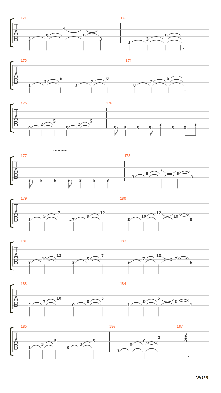 Bridges In The Sky吉他谱