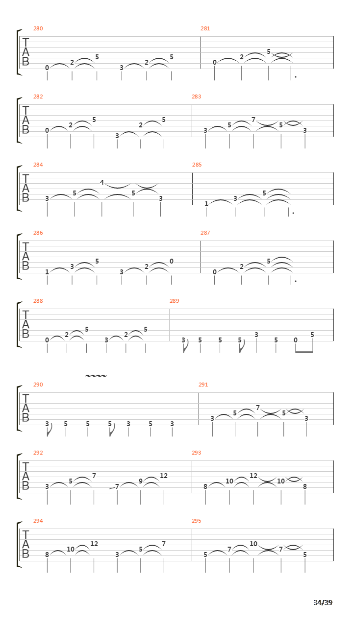 Bridges In The Sky吉他谱