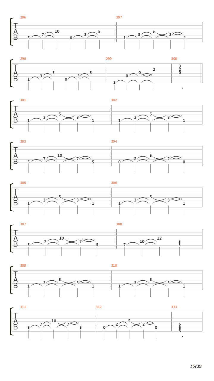 Bridges In The Sky吉他谱