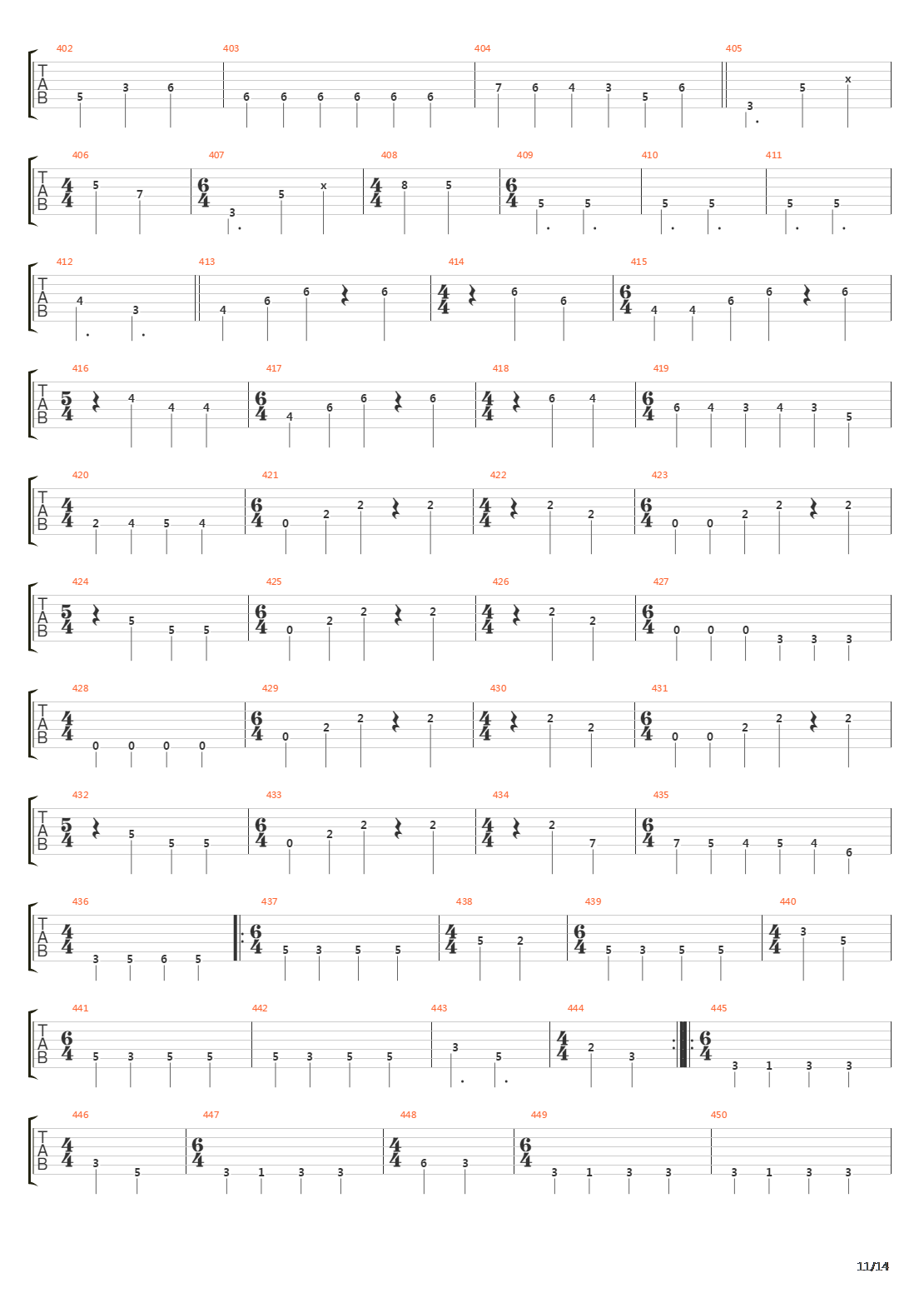 Bridges In The Sky吉他谱