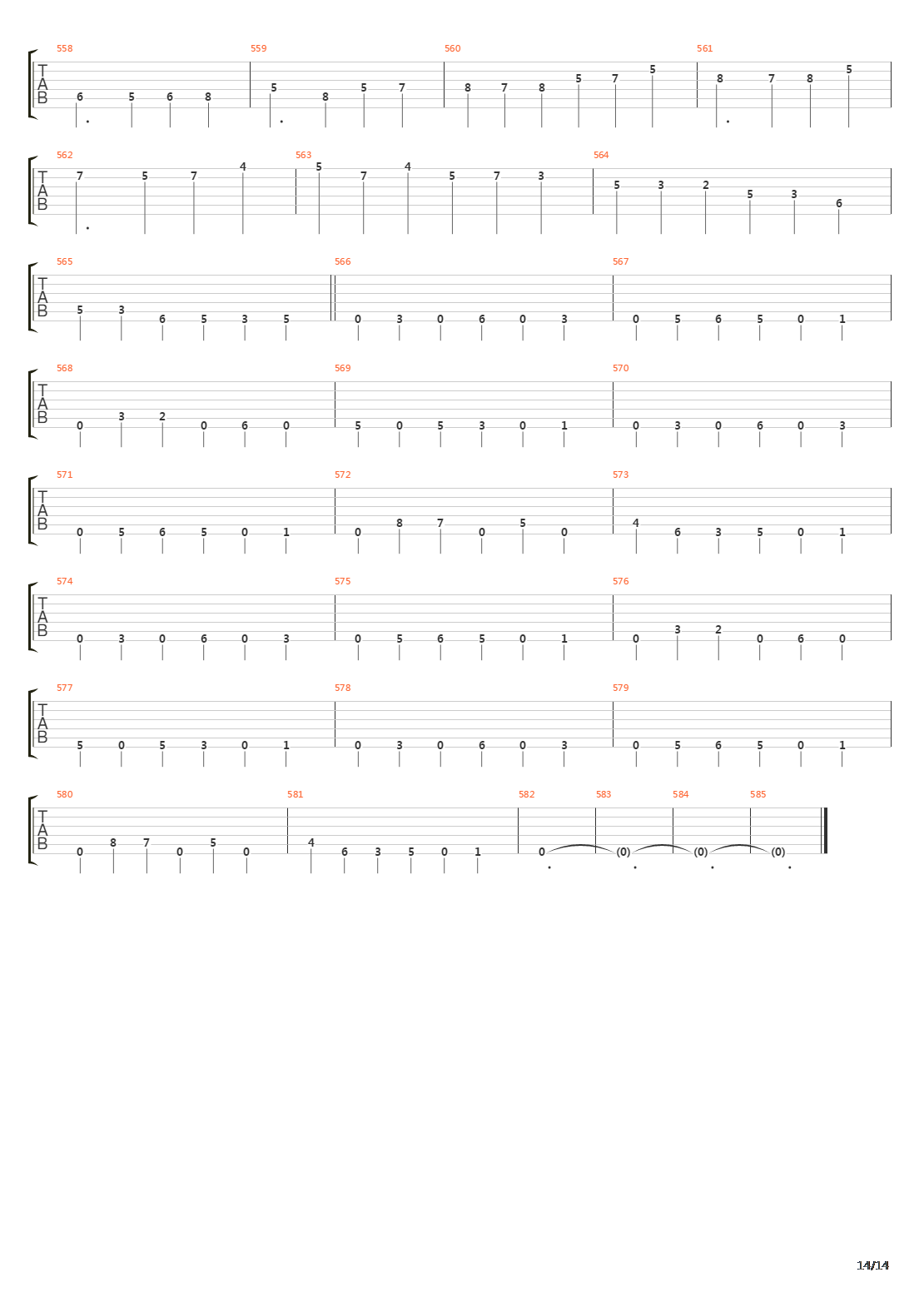 Bridges In The Sky吉他谱