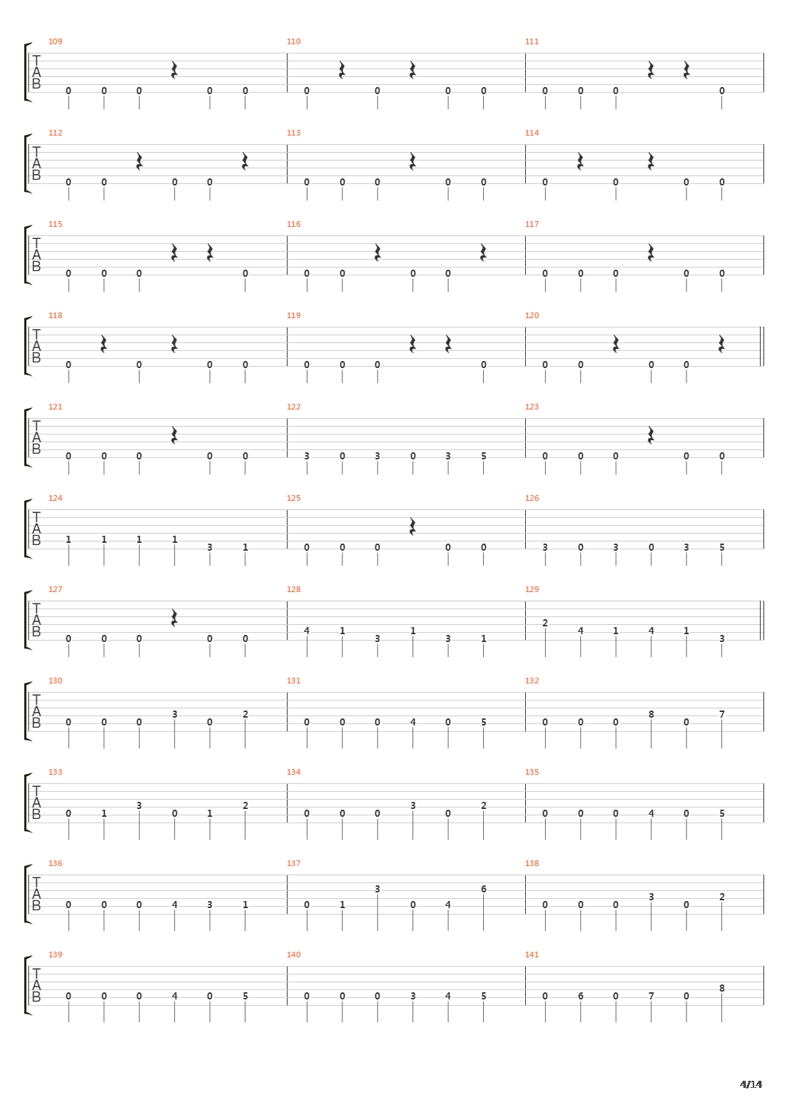 Bridges In The Sky吉他谱