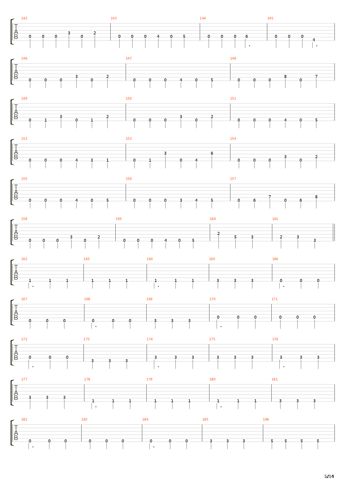 Bridges In The Sky吉他谱