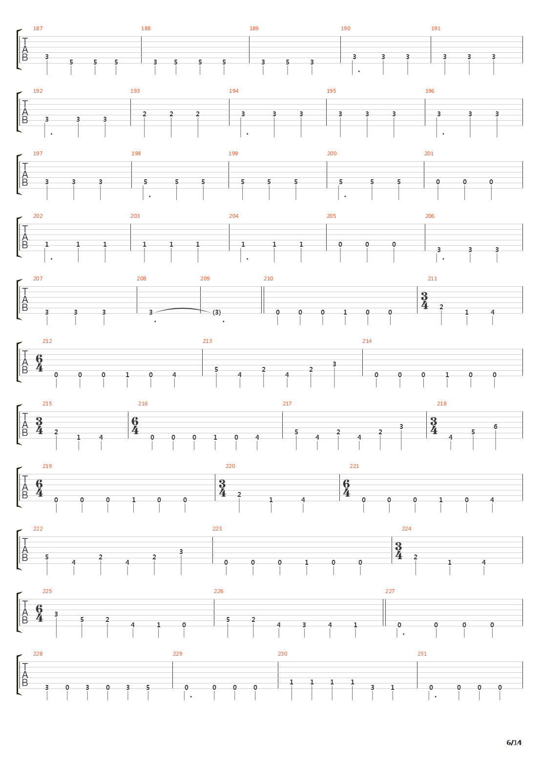 Bridges In The Sky吉他谱