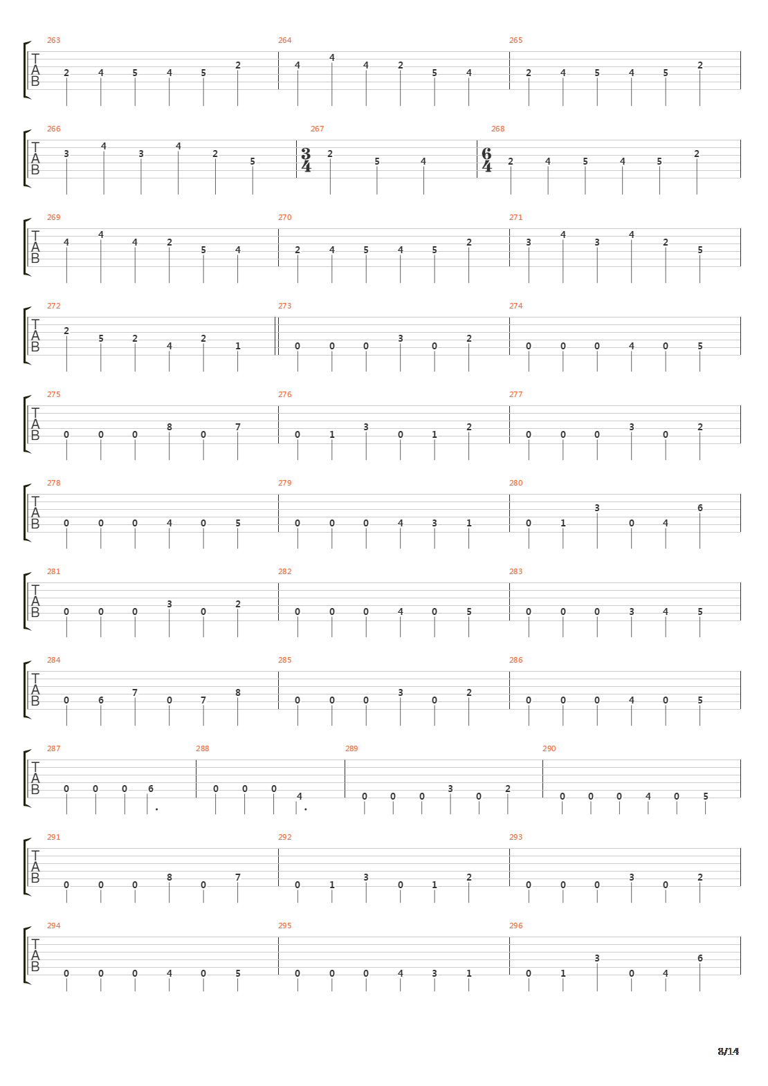 Bridges In The Sky吉他谱