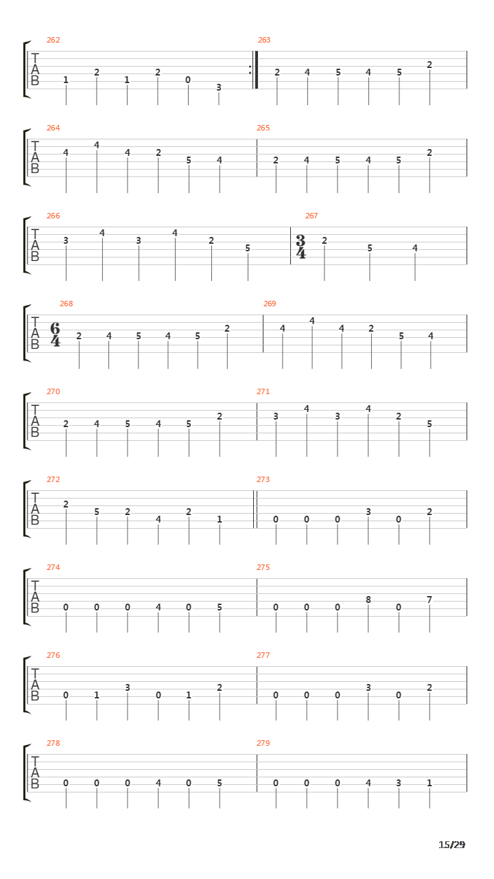 Bridges In The Sky吉他谱