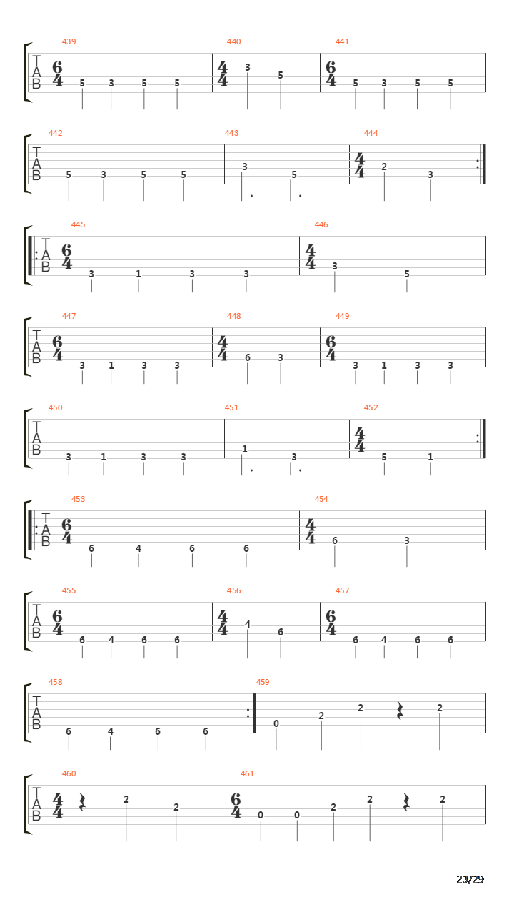 Bridges In The Sky吉他谱